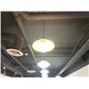 Image 3 : 6 MODERN GLASS SINGLE PENDENT CEILING LIGHTS