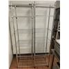 Image 1 : 2 STAINLESS STEEL 6 TIER 18"W X 14"D X 70"H COMMERCIAL ADJUSTABLE WIRE SHELVING UNITS