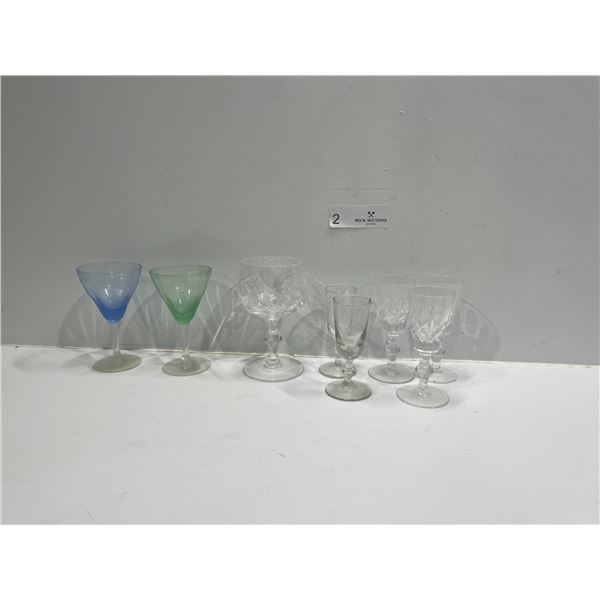 Assortment Of Crystal And Glass Kitchenware