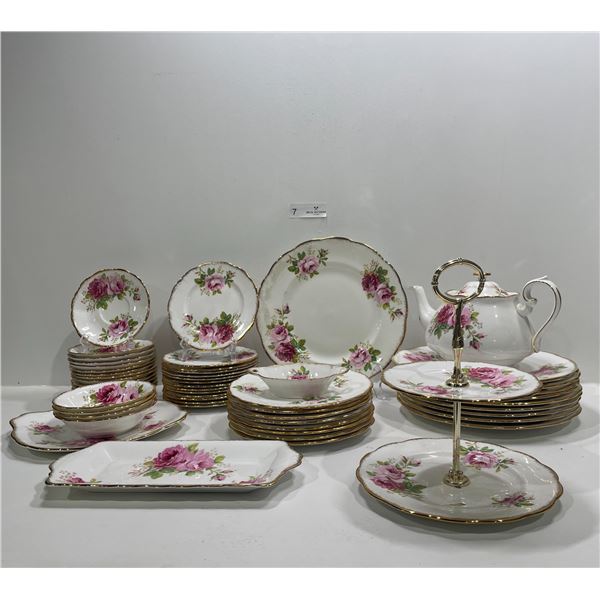 Royal Albert American Beauty, Dishware Set