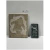 Image 1 : David Bernett Sculpture, "Inuit Child", And Soap Stone Plaque