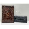 Image 1 : Genuine Leather Hand Tooled Western Wallet, And Photo Album