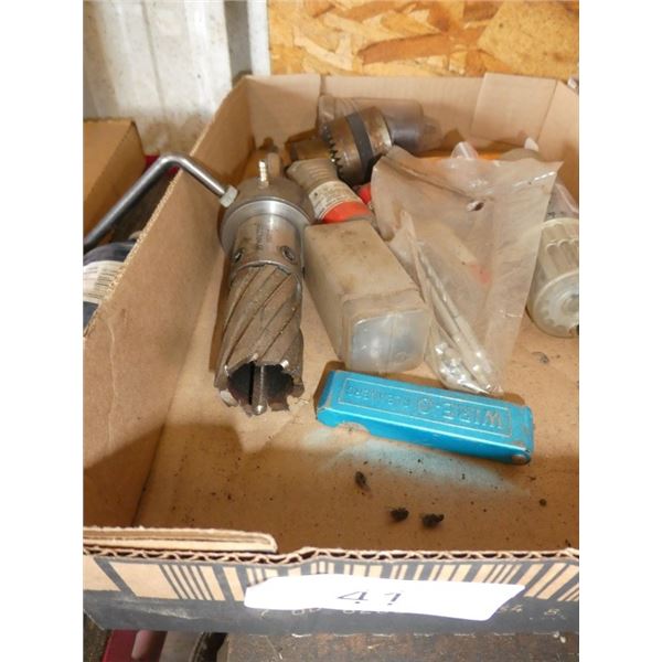 Drill Press Chuck, Bits, Reamer