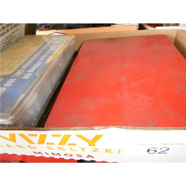 rubber grommet set, grease niplle set, tap and die