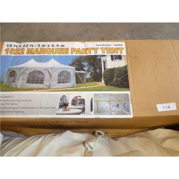 16'x22' 1622 marquee party tent