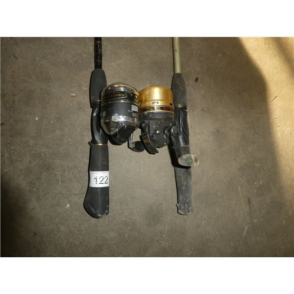 fishing rods w/ reels