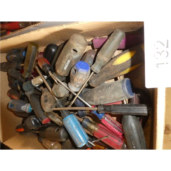 assorted screwdrivers