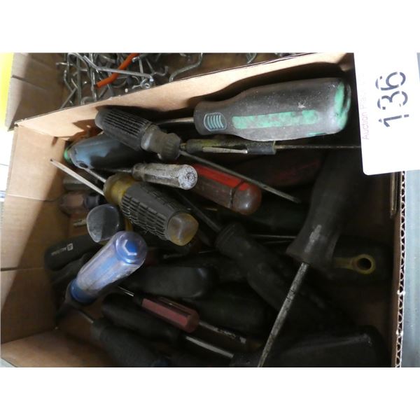 assorted screwdrivers