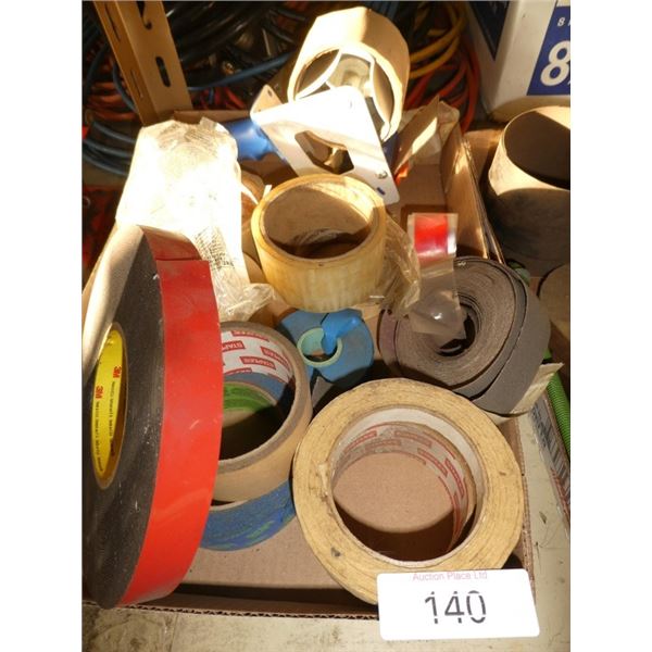 3M 2 sided tape, masking tape