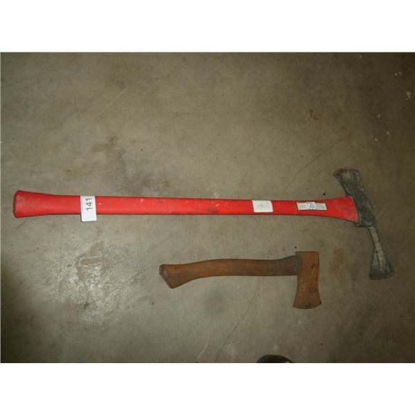 fireman's axe, hatchet