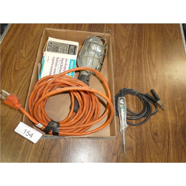 circuit tester, trouble light, multimeter