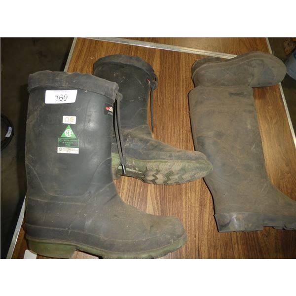 CSA rubber work boots (size 10 & 11)