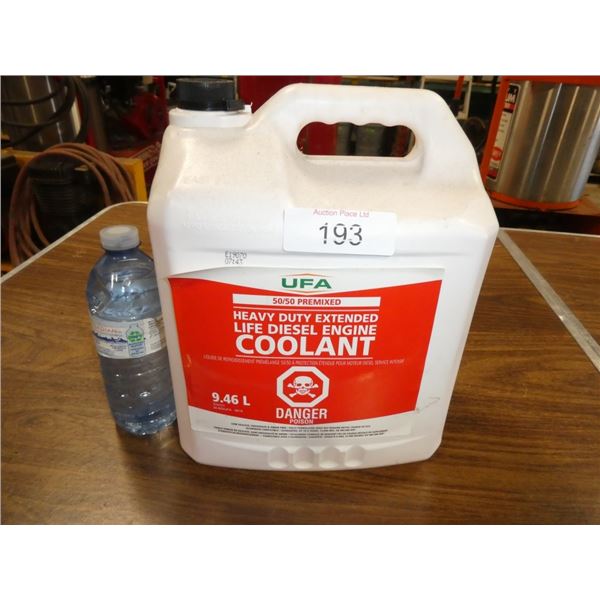 50/50 premixed heavy duty extended life diesel eng
