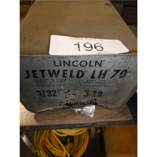 Lincoln jetweld LH70 electrodes