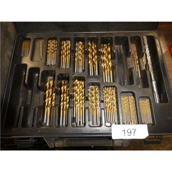 Mastercraft drill bit set