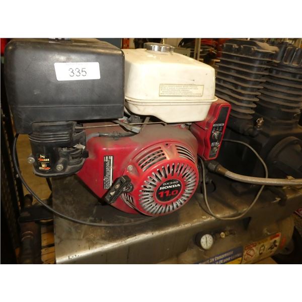 11 hp truck mount gas power air compressor