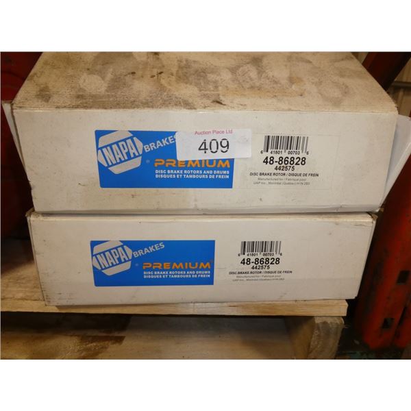 Napa premium disc brake rotors & drums 4886828