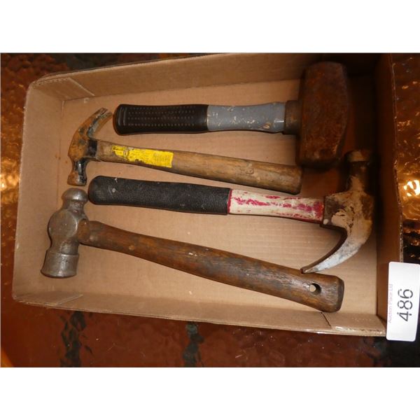 misc lot of hammers