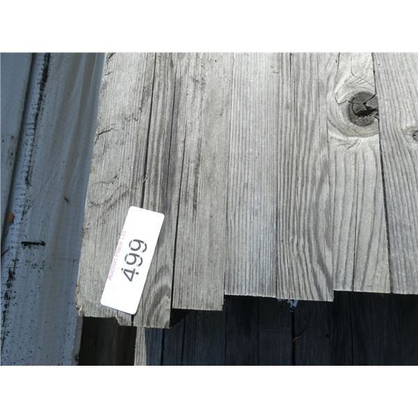 wooden rafters made from 2' x 6" x 18"