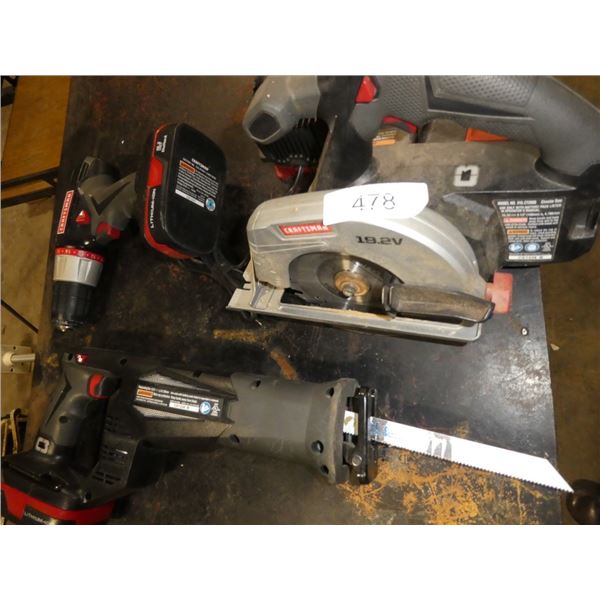 Craftsman Cordless Tools, Charger Drill,