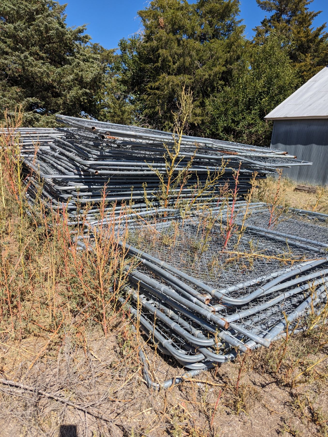 Chain-link panels