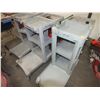 Image 1 : 3 Janitorial Carts On Wheels