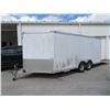 Image 1 : 2007 Feather Lite 20' Tndm Axle V-Nose Enclosed Trlr.