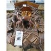 Image 2 : Ornate Deer Carved Cuckoo Clock - Slight Damage