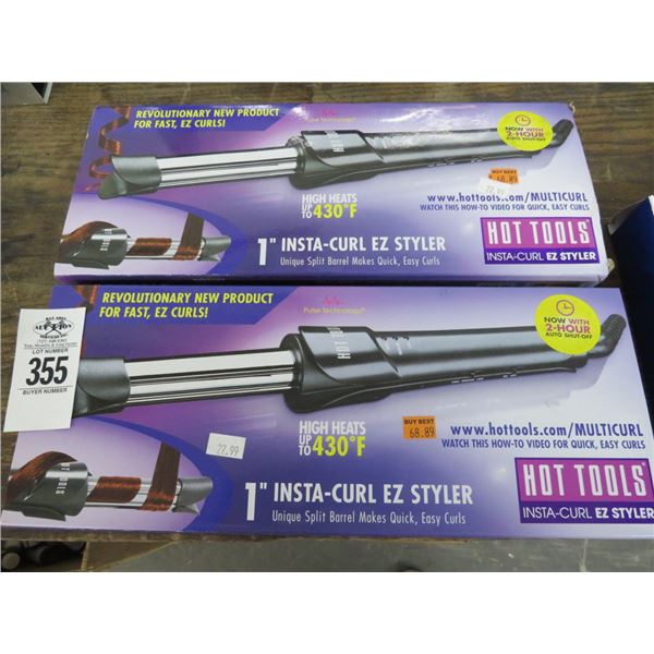 2-Hot Tools Curling Iron - 2 X $