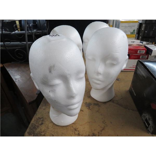 Foam Mannequin Heads - 4