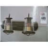 Image 2 : 5-Home Decorator 2 Light Vanity Fixture Lights - 5 X $