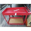 Image 1 : Red Metal Storage Cart