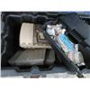 Image 3 : Large Rolling Storage Tote w/Tackle Boxes and Tackle