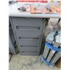 Image 3 : 2-Grey Electrified Table w/Work Space - 2 X $