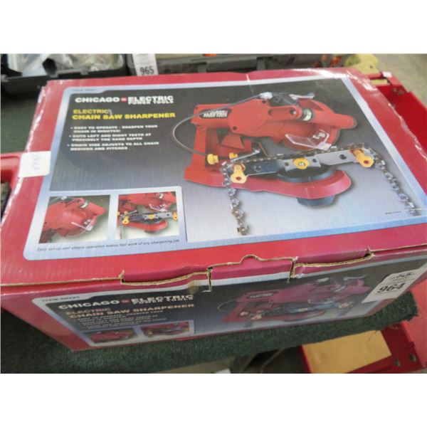 Chicago Electric Chainsaw Sharpener