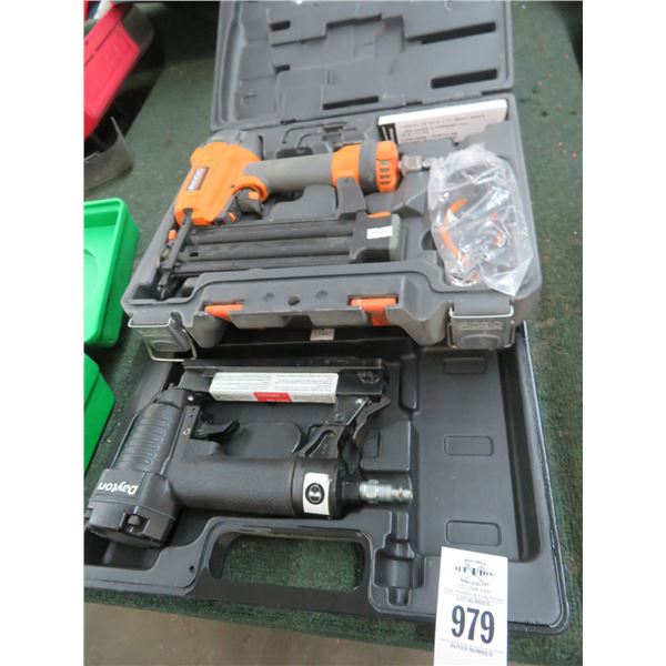 2-Dayton/Ridgid Air Brad Nailer - 2 X $