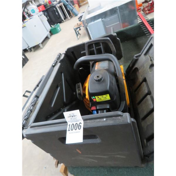 Poulan Gas Chainsaw w/Case