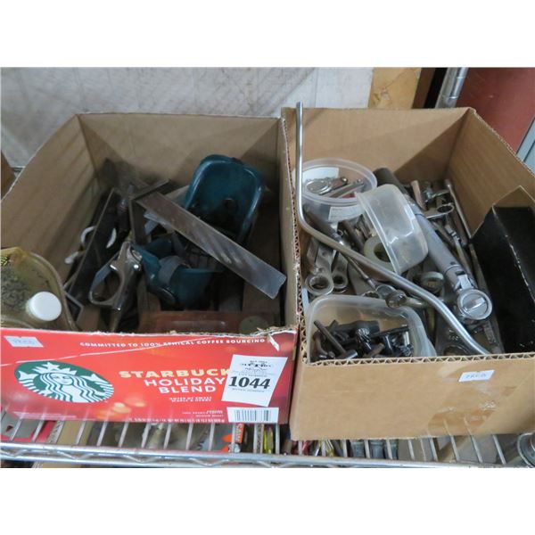 Wrenches, Air Gun, Hand Tools - 2 Boxes