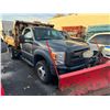 Image 2 : *TOW* 2012 FORD F-550 POWERSTROKE B20, 2DR PU PLOW, GREY, VIN 1FDUF5HT4CEC19980,