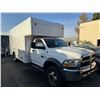 Image 2 : 2011 DODGE RAM 4500 HEAVY DUTY, 2DR CUBE VAN, WHITE, VIN 3D6WA6EL7BG557851,