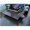 Image 2 : 2011 TRAILTECH 12FT FLAT DECK DECK TRAILER, BLACK, VIN 2CUBFBC13B2030599,