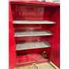 Image 2 : JUSTRITE RED 60 GAL SURE-GRIP EX 2 DOOR FLAMMABLE LIQUID STORAGE CABINET