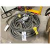 Image 1 : ASSORTED GAS INSERT HOSE, HEAVY DUTY CABLE & WELDING SPOOL GIN