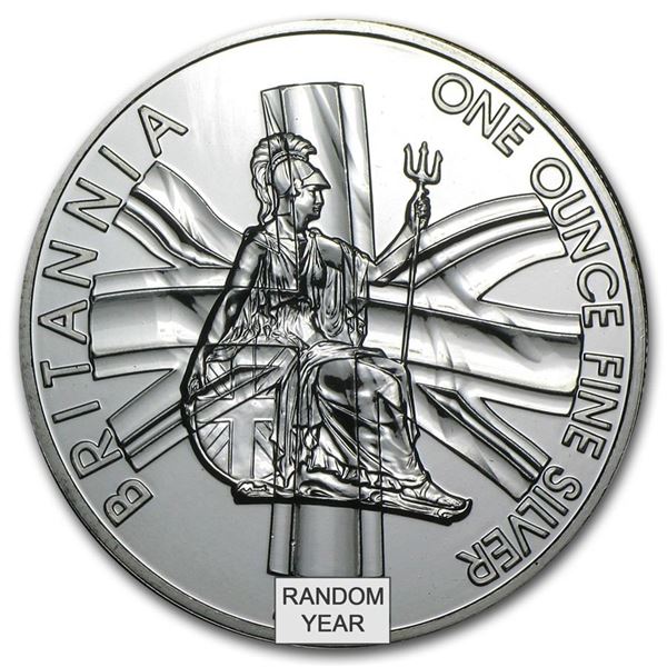 1 oz Fine Silver Britannia BU