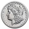 Image 1 : 1 oz .999 Pure Silver Round - Morgan Dollar Design
