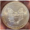 Image 3 : 2010 CHRISTMAS "BABY'S 1ST SILVER DOLLAR"- 1 OZ. AMERICAN EAGLE IN SNAPLOCK CASE