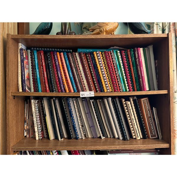 Assorted Cooking Books Stack 1