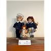 Image 1 : Heidi Collectors Choice Porcelain Doll 9H And Casey And From Barbara Lee Collection 8H