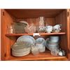 Image 1 : Entire Contents Of Shelves Including Tea Cups, Glassware and Crystal