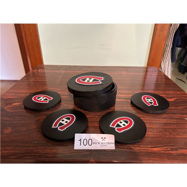 Montreal Canadians Coaster Set D5
